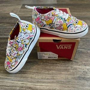 Vans Toddler Unicorgi Elastic Sneaker Sz 7